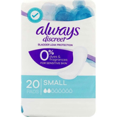 Always Discreet Small Bladder Leak Protection 20 per pack