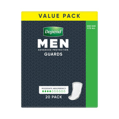 Depend Incontinence Men Guards | 20 pack