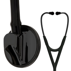 Cardiology Stethoscope, Single Head - Black &