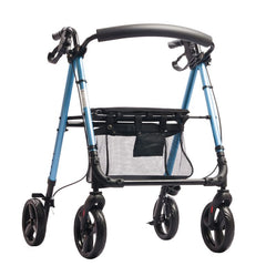 Adacss Lightweight Folding Rollator Walker with Seat & Storage