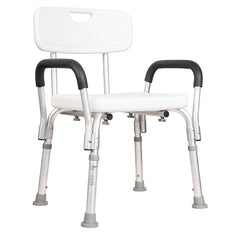 Shower Chair, Aluminium Rust Free, Adjustable Height