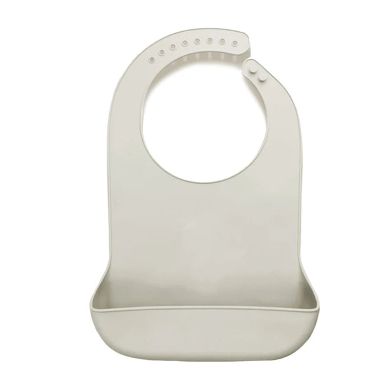1 Pc Large Waterproof Anti-Oil Adult Mealtime Silicone Bib Clothes Clothing Protector Senior Citizen Aid Aprons