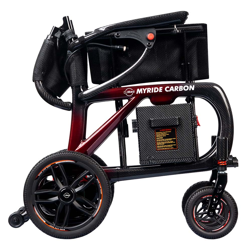 Adacss Ultralight Carbon Fiber Folding Electric Wheelchair