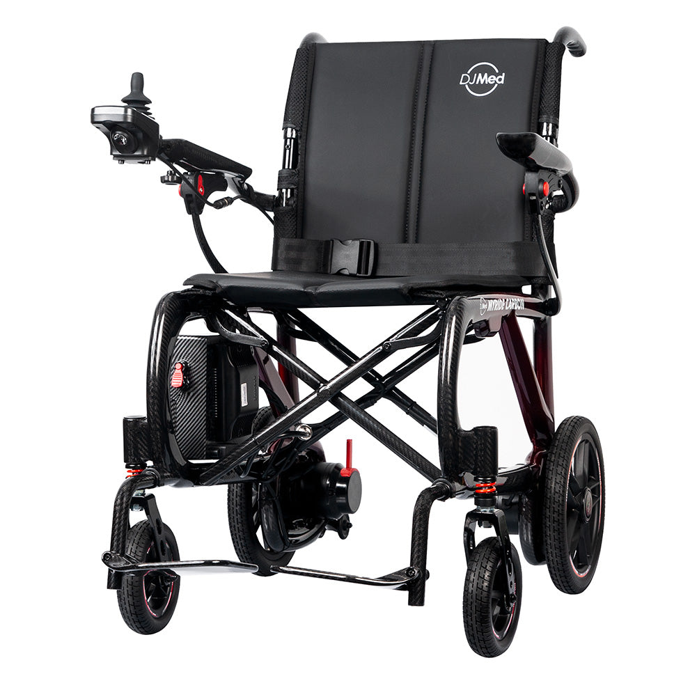 Adacss Ultralight Carbon Fiber Folding Electric Wheelchair