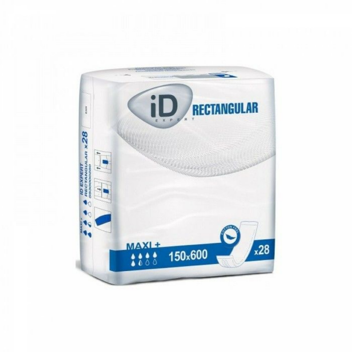 iD Rectangular Pad Maxi 4x28's